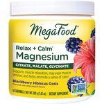 MegaFood Relax + Calm Magnesium - Blackberry Hibiscus Oasis