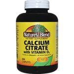 Natures Blend Calcium Citrate Malate With Vitamin D3 60