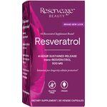 Reserveage Nutrition Resveratrol 4 Hour Sustained Release