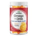 Swanson Premium Omega + DHA Gummies - Citrus