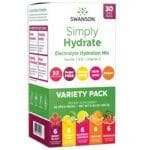 Simply Hydrate Electrolyte Hydration Mix - Variety Pack