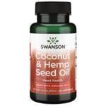 Swanson EFAs Coconut & Hemp Seed Oil - Made with Organic Oils