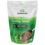 Swanson Vitamins Certified Organic Hemp Seed Shelled