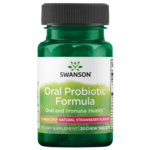 Swanson Ultra Oral Probiotic Formula Natural Strawberry Flavor 30 Chwbls - Swanson®