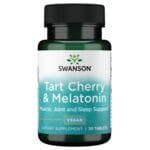 Swanson Vitamins Tart Cherry & Melatonin - Vegan