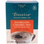 Teeccino Roasted Herbal Tea - Dandelion Caramel Nut