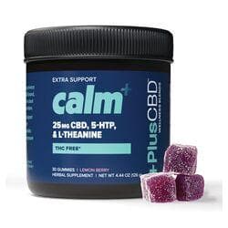 PlusCBD Extra Support Calm Gummies - Lemon Berry