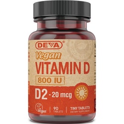 Deva Vegan vitamin D 800IU
