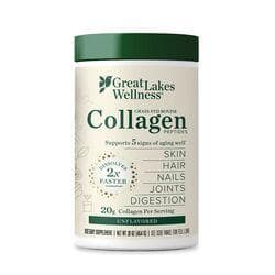 Great Lakes Wellness Grass-Fed Bovine Collagen Peptides - Unflavored