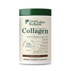 Great Lakes Wellness Grass-Fed Bovine Collagen Peptides - Chocolate