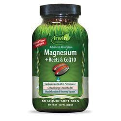 Irwin Naturals Magnesium + Beets & CoQ10