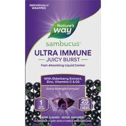 Nature's Way Sambucus Ultra Immune Juicy Burst