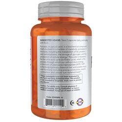 NOW Foods Pyruvate 600 mg 100 Veg Caps - Swanson®