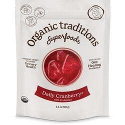 Organic Traditions Daily Cranberry+ with Probiotics