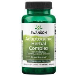 Adaptogenic Herbal Complex with Rhodiola, Ashwagandha & Ginseng