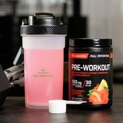 Prodigy Nutrition Labs Premium Pink Shaker Bottle Perfect for Protein Shakes  and Pre Workout -14 Ounce (Pink)