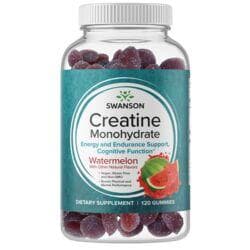 Swanson Vitamins Creatine Monohydrate Gummies - Watermelon