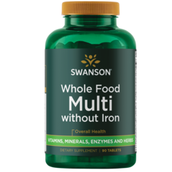 Swanson ultra whole food multi vitamin without iron 90 tablets