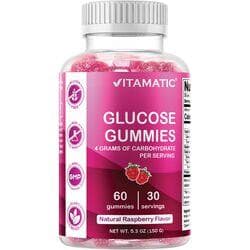 Vitamatic Glucose Gummies - Raspberry
