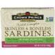 Wild Caught Skinless & Boneless Sardines in Pure Olive Oil