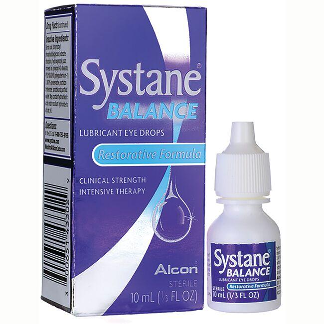 Alcon Systane Balance Lubricant Eye Drops - Restorative Formula 0.33 fl oz  Liq - Swanson®