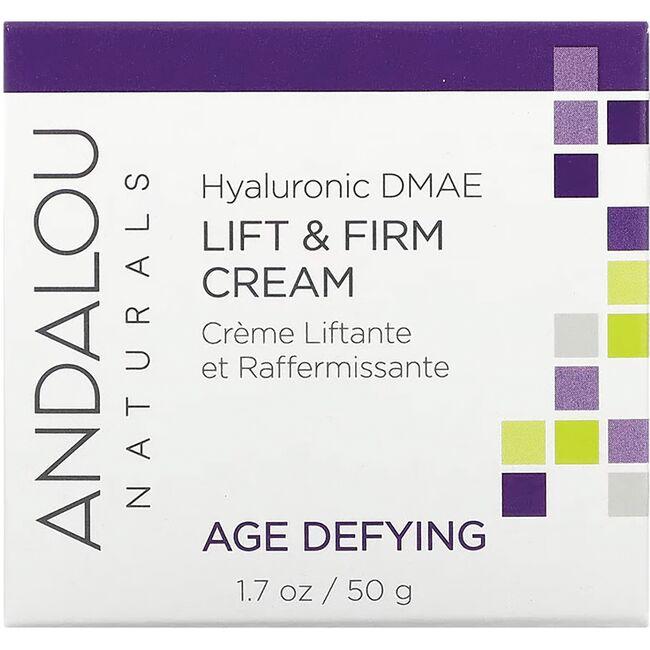 Andalou Naturals Hyaluronic Dmae Lift & Firm Face Cream 1.7 oz Face Cream
