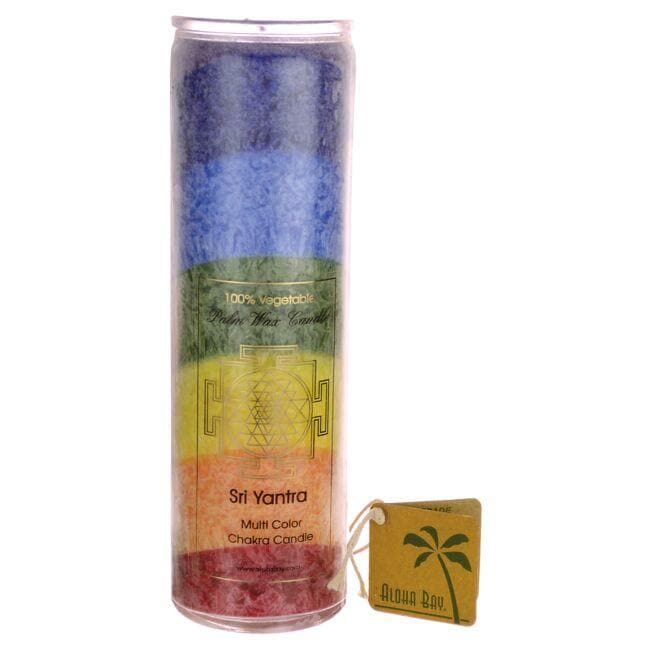 Chakra Jar Candle Fragrance Free - Sri Yantra