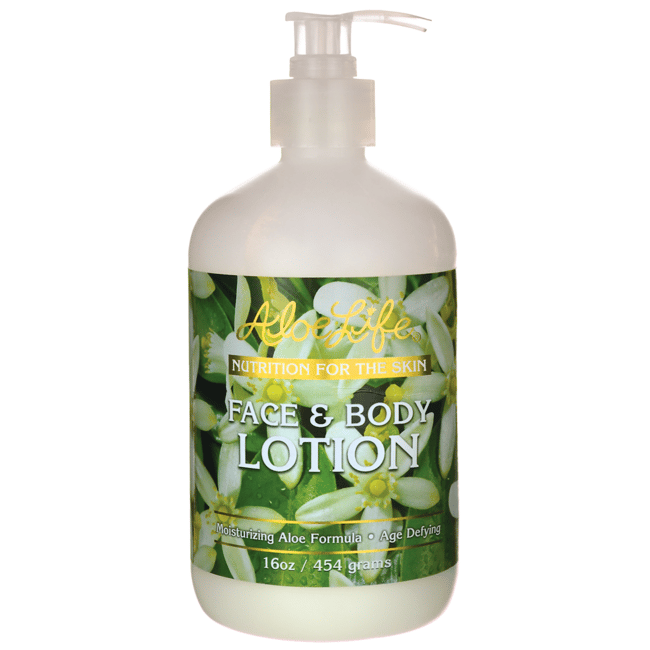Aloe Life Face & Body Lotion 16 oz (454 grams) Lotion Swanson Health