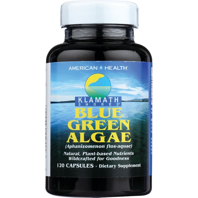 American Health Klamath Shores Сине-зеленые водоросли 120 капсул