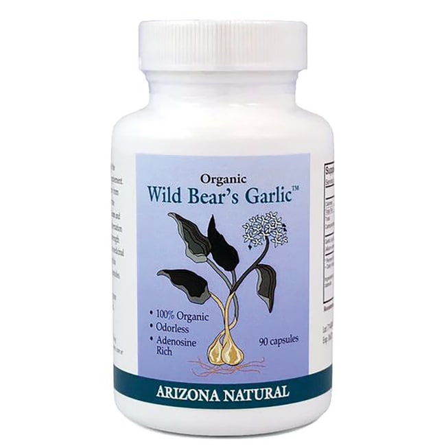 Чеснок Arizona Natural Organic Wild Bears Garlic 90 капсул