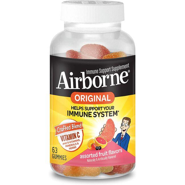 Airborne Original Gummies - Assorted Fruit Flavors