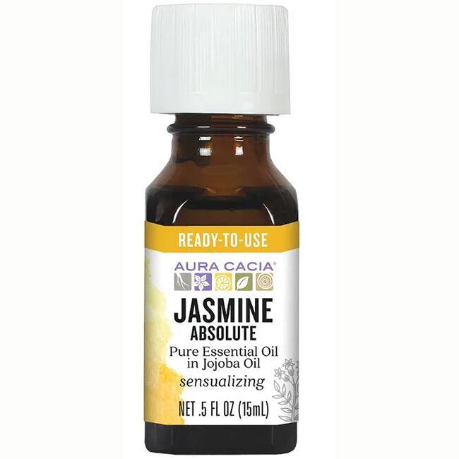 Aura Cacia Jasmine Absolute 0.5 fl oz Liquid Essential Oils