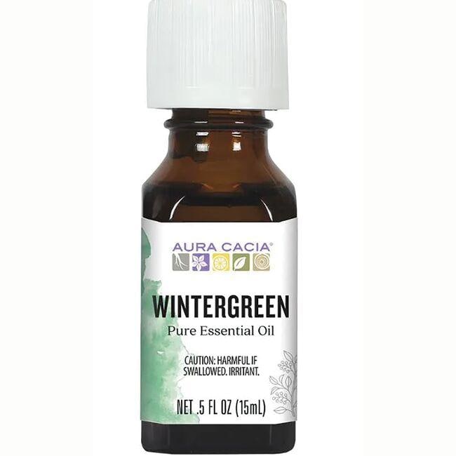 Aura Cacia Wintergreen 0.5 fl oz Liquid Essential Oils