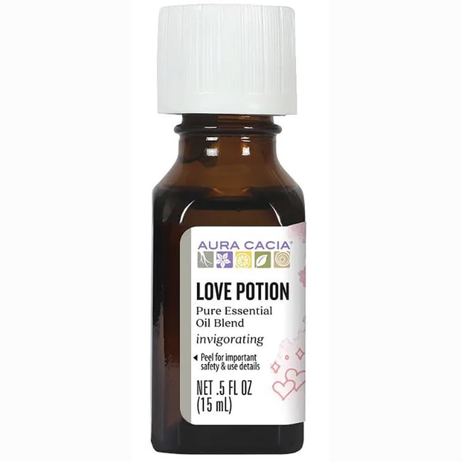 Aura Cacia Love Potion Essential Solutions, 0,5 жидк. унции, жидкость