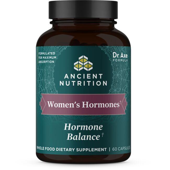 Ancient Nutrition Womens Hormones Vitamin 60 Caps Womens Health
