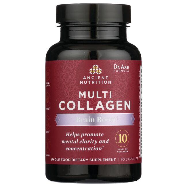 Ancient Nutrition Multi Collagen Brain Boost Supplement Vitamin | 90 Caps