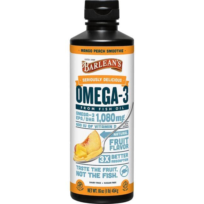 Omega-3 - Mango Peach Smoothie