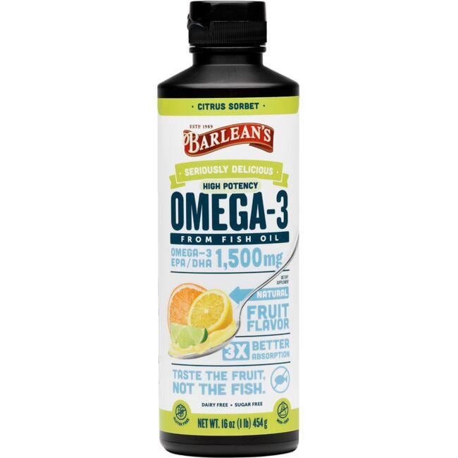 High Potency Omega-3 - Citrus Sorbet