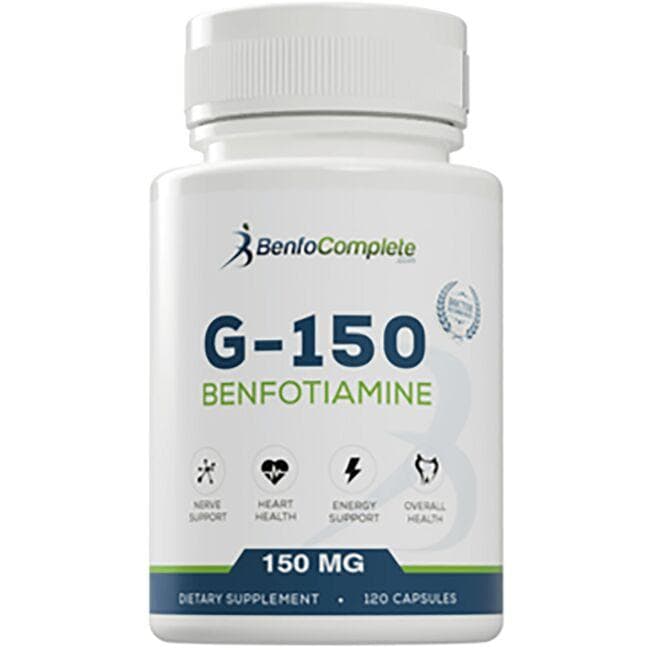 BenfoComplete G-150 Benfotiamine Vitamin | 150 mg | 120 Caps