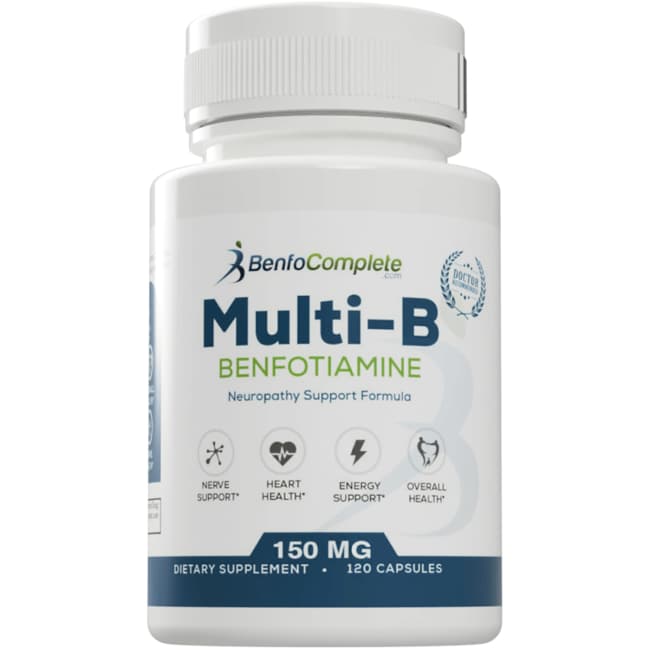 BenfoComplete Multi-B Бенфотиамин 120 капсул