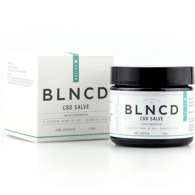 BLNCD Cbd Salve - Wintergreen Supplement Vitamin 1000 mg 1.5 oz Salve