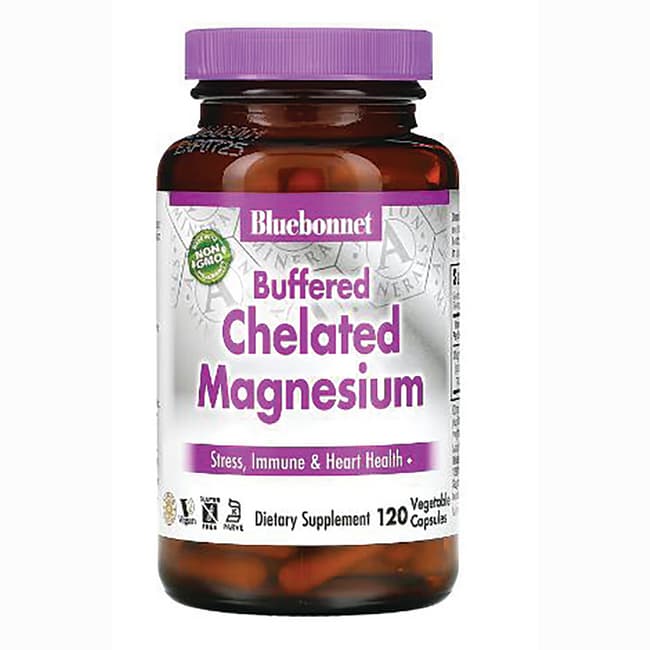 Nutrition Buffered Chelated Magnesium 200 mg 120 Vcaps