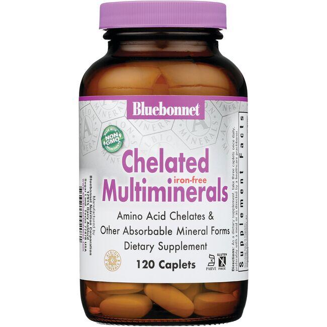 High Potency Chelated Multiminerals - Iron-Free