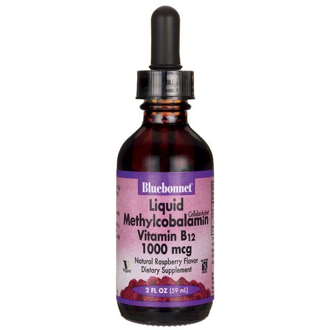 Liquid Methylcobalamin Vitamin B12 - Raspberry