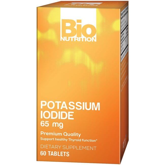 Bio Nutrition Potassium Iodide Vitamin | 65 mg | 60 Tabs