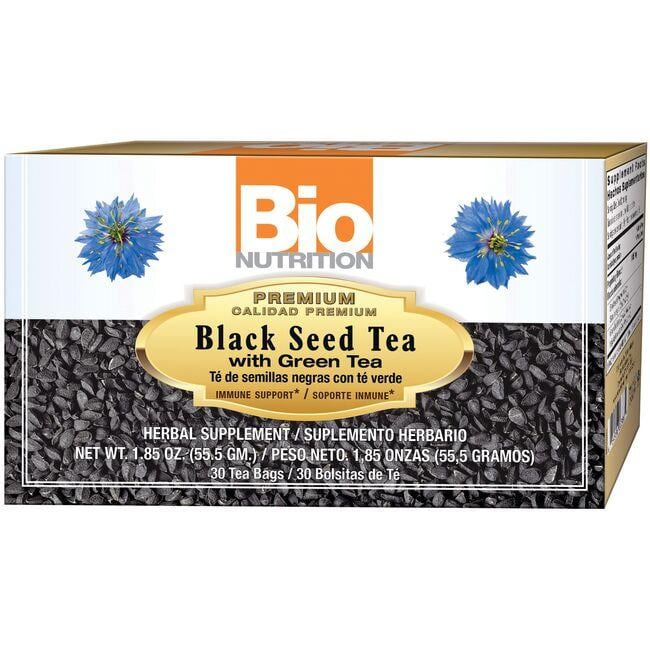 Bio Nutrition Black Seed Tea with Green | 30 Bags