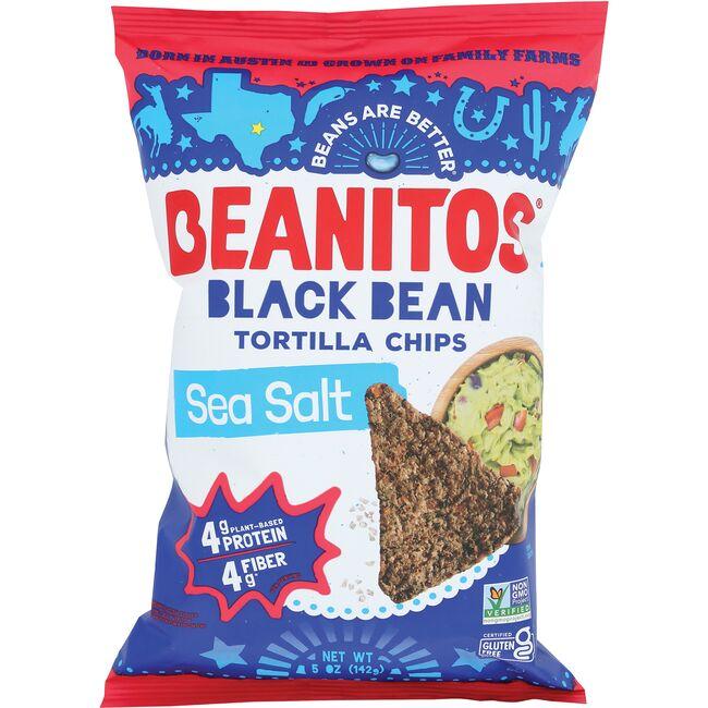 Black Bean Tortilla Chips - Sea Salt