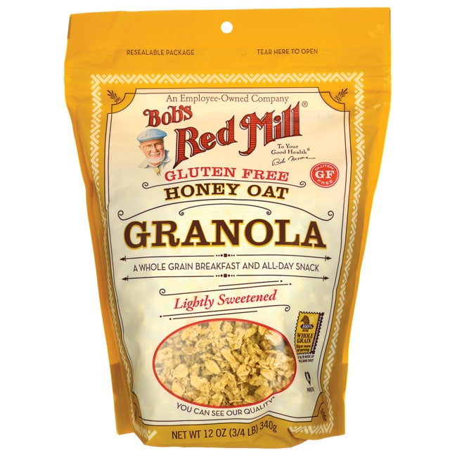 Bob S Red Mill Gluten Free Honey Oat Granola Oz Pkg Ebay