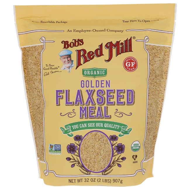 Bob s Red Mill Organic Golden Flaxseed  Meal 32 oz 2 lbs 