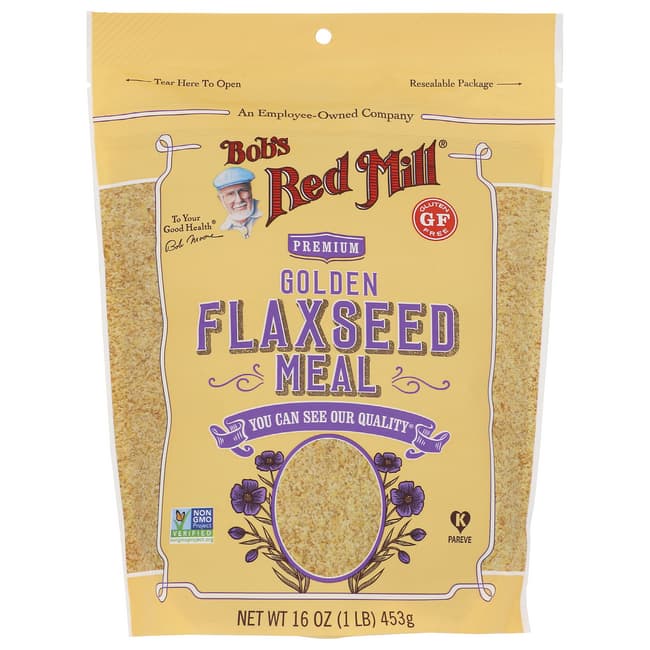 Bob s Red Mill Premium Golden Flaxseed  Meal 16 oz 1 lb 